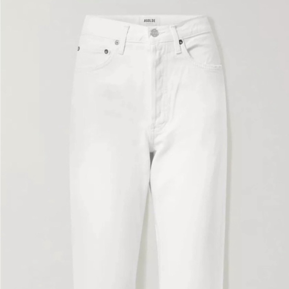 AGOLDE 90s Frayed Straight Jeans